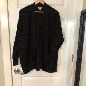 Oversized slouchy cardigan